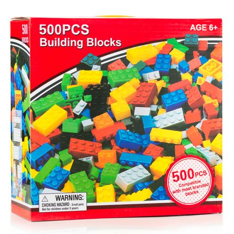 مكعبات ليجو 500 قطعة